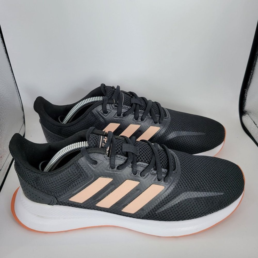 Adidas RunFalcon Women's Running Black/Pink EE6932 US Size 6
